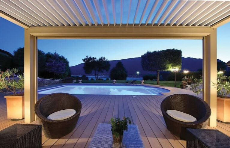Pergola bioclimatique Biossun